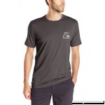 Quiksilver Men's Heritage Surf Tee Short Sleeve Swim Shirt UPF 50+ Charcoal B0183I6TU0